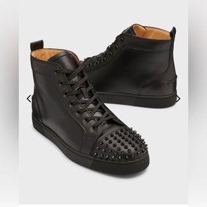 Christian Louboutin Spike High Top Sneaker